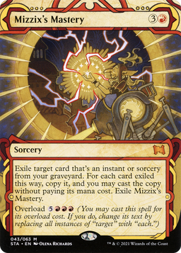 Mizzix's Mastery (STA-043) - Strixhaven Mystical Archive: (Showcase) (Borderless)
