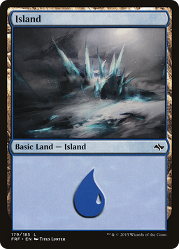 Island (179) (FRF-179) - Fate Reforged Foil