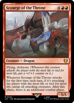Scourge of the Throne (LTC-225) - Tales of Middle-earth Commander