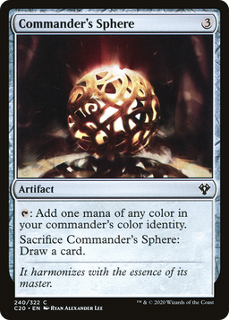 Commander's Sphere (C20-240) - Commander 2020