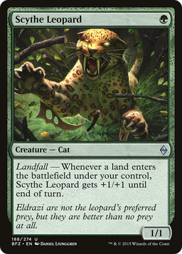 Scythe Leopard (BFZ-188) - Battle for Zendikar Foil