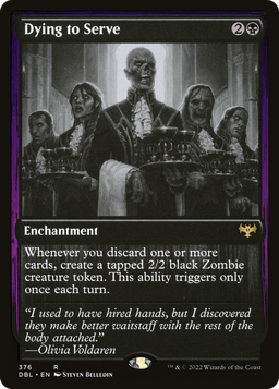 Dying to Serve (DBL-376) - Innistrad: Double Feature