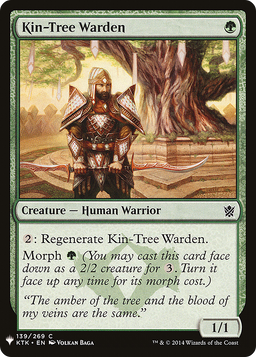 Kin-Tree Warden (LIST-139) - The List