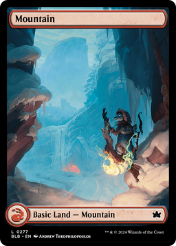 Mountain (0277) (BLB-277) - Bloomburrow Foil