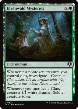 Ulvenwald Mysteries (INR-222) - Innistrad Remastered: (enchantment) Foil
