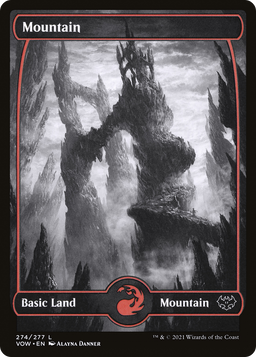 Mountain (274) (VOW-274) - Innistrad: Crimson Vow: (Showcase) Foil