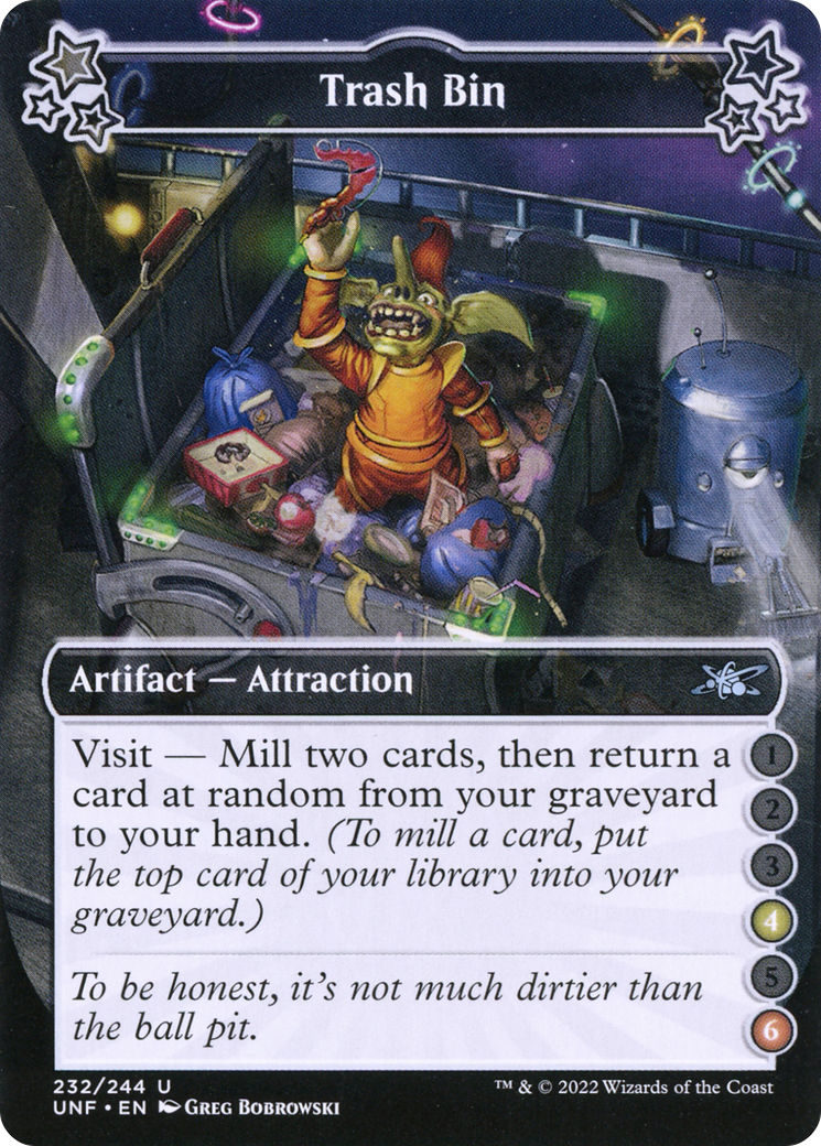 Trash Bin (4-6) (UNF-232) - Unfinity Foil