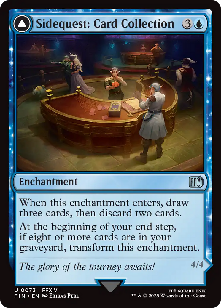 Sidequest: Card Collection (FIN-073) - FINAL FANTASY: (enchantment) Foil