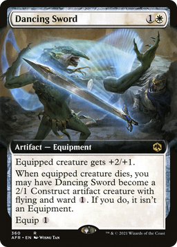 Dancing Sword (Extended Art) (AFR-360) - Adventures in the Forgotten Realms: (Extended Art)