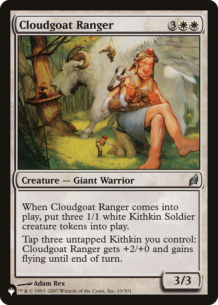 Cloudgoat Ranger (LIST-10/301) - The List