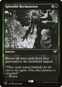Splendid Reclamation (DBL-488) - Innistrad: Double Feature Foil