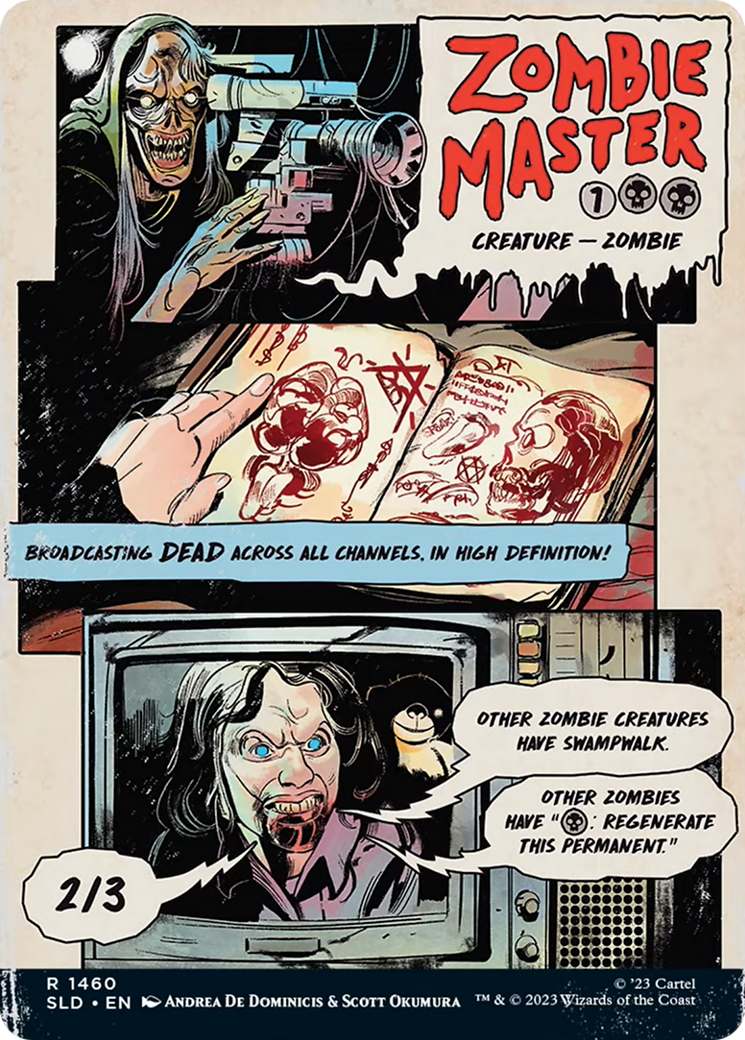 Zombie Master (SLD-1460) - Secret Lair Drop: (Full Art) (Borderless)