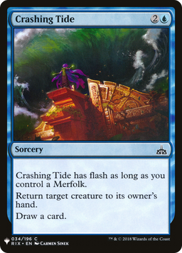 Crashing Tide (LIST-RIX-34) - The List