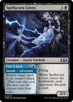 Spellscorn Coven (WOE-237) - Wilds of Eldraine