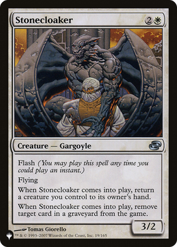 Stonecloaker (LIST-PLC-19) - The List