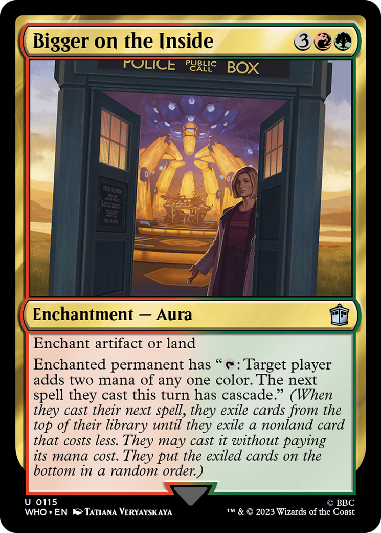 Bigger on the Inside (WHO-115) - Doctor Who