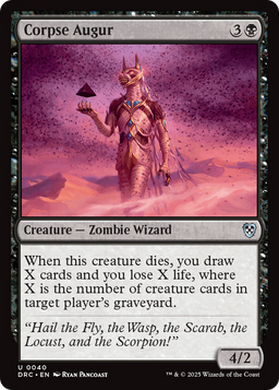 Corpse Augur (DRC-040) - Commander: Aetherdrift