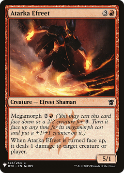 Atarka Efreet (LIST-128) - The List