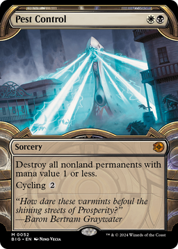 Pest Control (Showcase) (BIG-052) - The Big Score: (Showcase) Foil