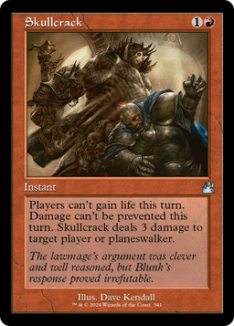 Skullcrack (Retro Frame) (RVR-341) - Ravnica Remastered