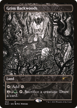 Grim Backwoods (SLD-354) - Secret Lair Drop Foil