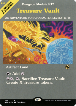 Treasure Vault (Dungeon Module) (AFR-358) - Adventures in the Forgotten Realms: (Showcase)