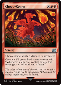 Choco-Comet (FIN-132) - FINAL FANTASY Foil