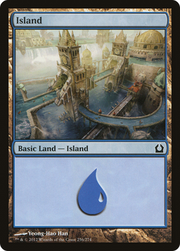 Island (256) (RTR-256) - Return to Ravnica Foil