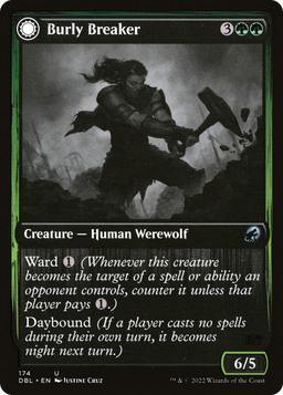 Burly Breaker (DBL-174) - Innistrad: Double Feature: (Double Faced Transform)