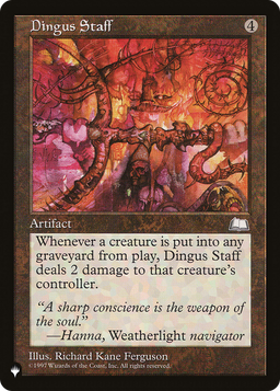 Dingus Staff (LIST-WTH-149) - The List