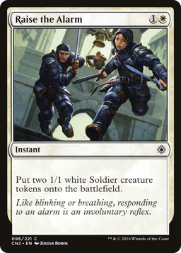 Raise the Alarm (CN2-096) - Conspiracy: Take the Crown Foil