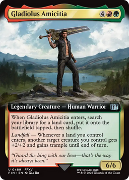 Gladiolus Amicitia (Extended Art) (FIN-489) - FINAL FANTASY: (Extended Art)