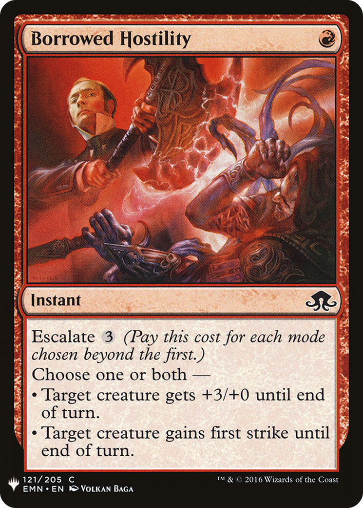 Borrowed Hostility (LIST-121) - The List