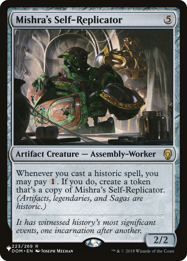 Mishra's Self-Replicator (LIST-DOM-223) - The List