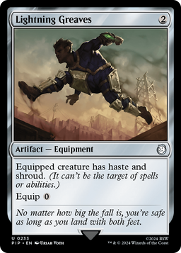 Lightning Greaves (PIP-233) - Fallout