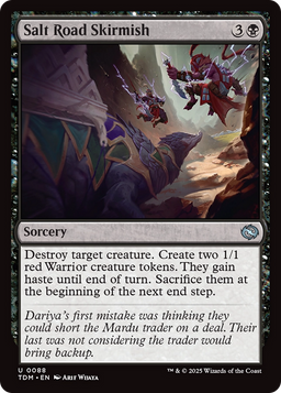 Salt Road Skirmish (TDM-088) - Tarkir: Dragonstorm Foil