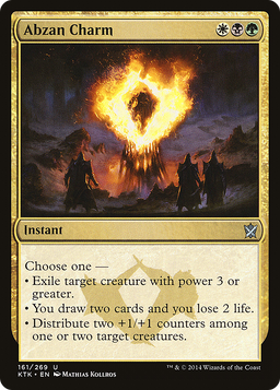 Abzan Charm (KTK-161) - Khans of Tarkir Foil