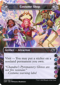 Costume Shop (2-5-6) (UNF-206) - Unfinity