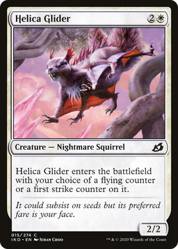 Helica Glider (IKO-015) - Ikoria: Lair of Behemoths Foil