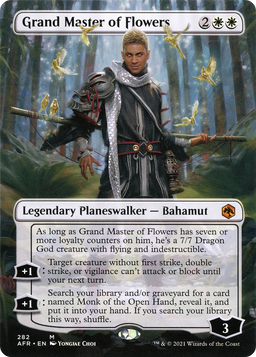 Grand Master of Flowers (Borderless) (AFR-282) - Adventures in the Forgotten Realms Foil