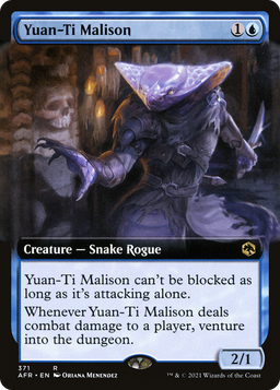 Yuan-Ti Malison (Extended Art) (AFR-371) - Adventures in the Forgotten Realms: (Extended Art)