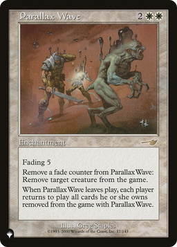 Parallax Wave (LIST-17/143) - The List