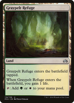 Graypelt Refuge (PCA-118) - Planechase Anthology