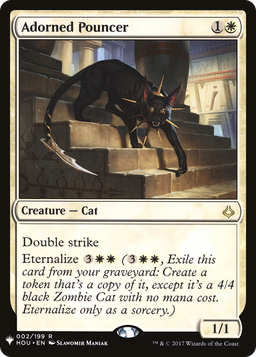 Adorned Pouncer (LIST-002) - The List