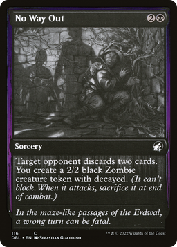 No Way Out (DBL-116) - Innistrad: Double Feature Foil