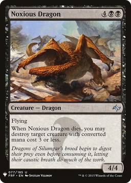 Noxious Dragon (LIST-FRF-77) - The List