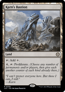 Karn's Bastion (LCC-339) - The Lost Caverns of Ixalan Commander