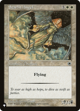 Starlit Angel (LIST-POR-30) - The List