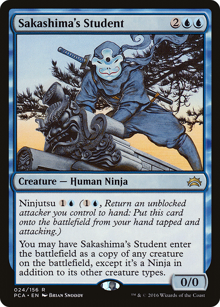 Sakashima's Student (PCA-024) - Planechase Anthology