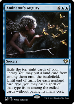 Aminatou's Augury (CMM-073) - Commander Masters Foil